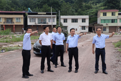 四川路桥党委委员、副董事长胡元华一行赴威九国际矿产调研指导工作